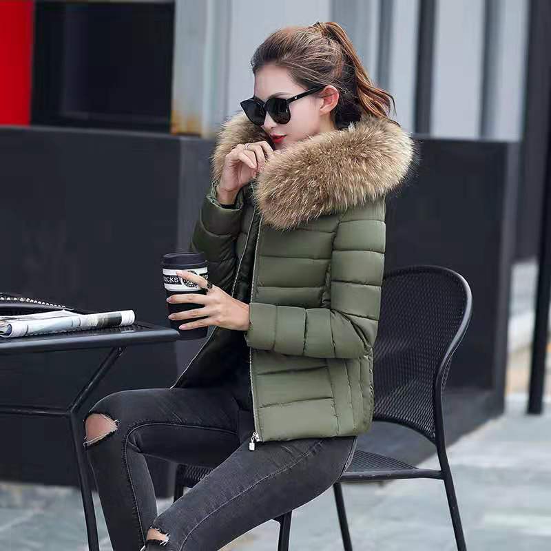 (VL006) ÁO KHOÁC PHAO NỮ HAI LỚP DÁNG ÔM CỔ LÔNG THỜI TRANG | BigBuy360 - bigbuy360.vn