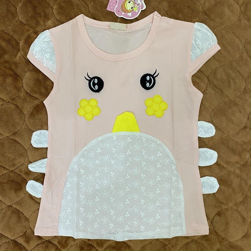 Áo thun bé gái 10-17kg chất cotton mềm mại nhiều kiểu dáng để bố/mẹ lựa chọn cho bé
