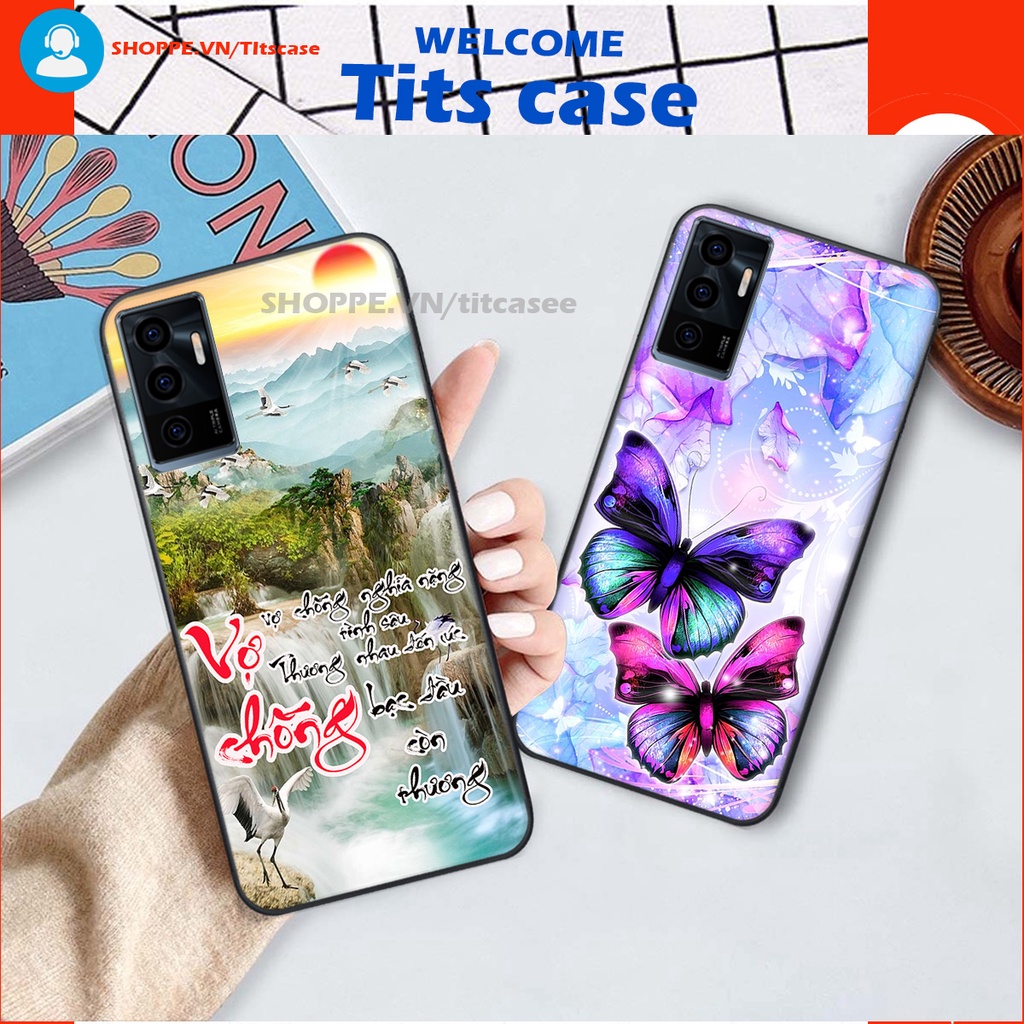 Ốp lưng Vivo V23E in hình thiên nga,hoa may mắn, đặc sắc ĐỘC - LẠ - BỀN
