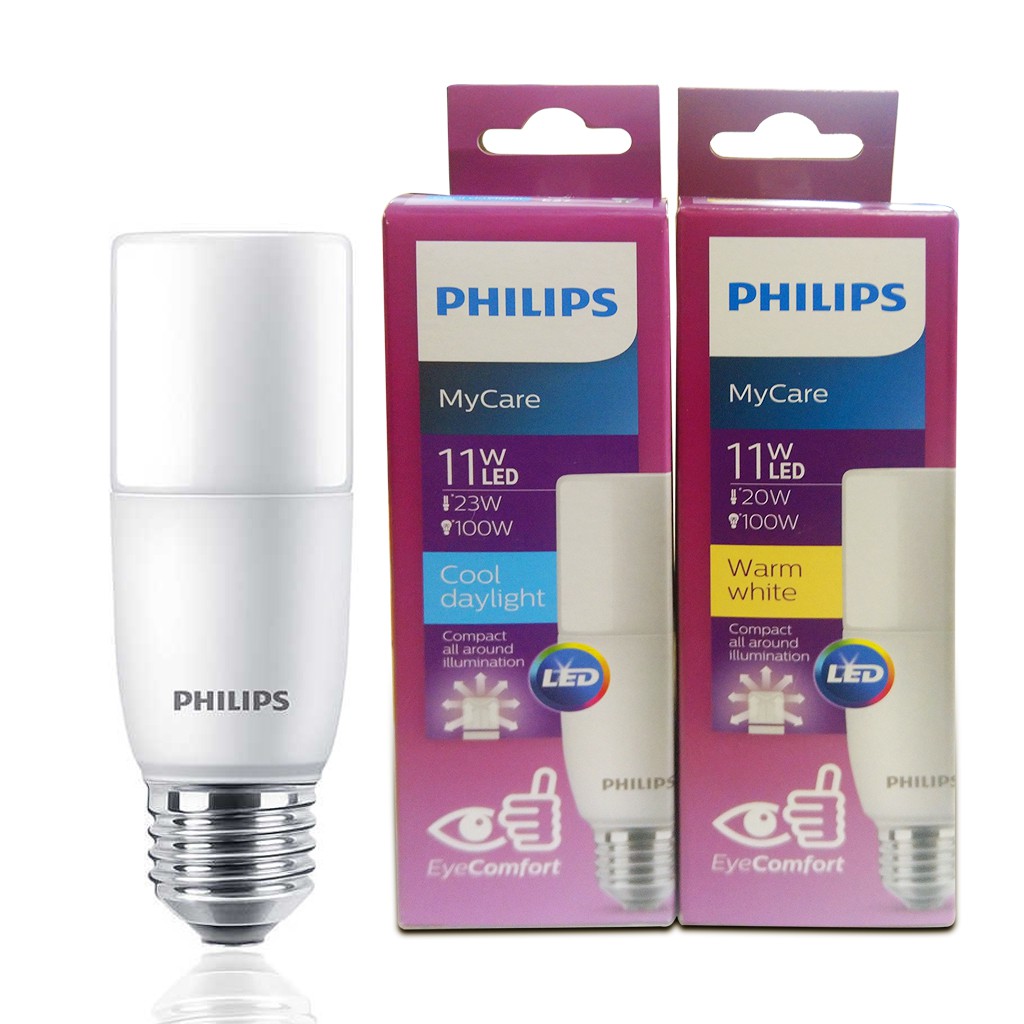 Bóng đèn Philips LED DLStick 11W E27 - Ánh sáng trắng/ Ánh sáng vàng