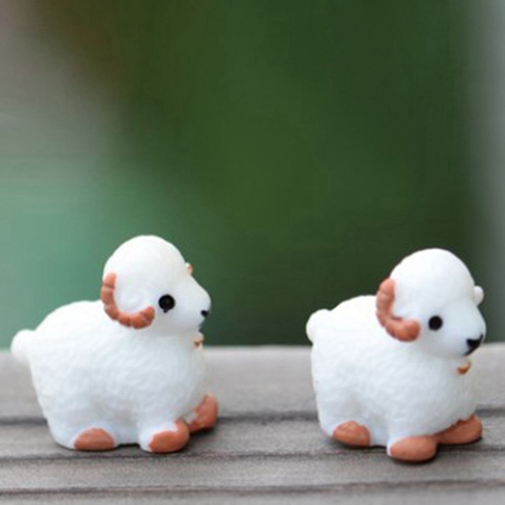 Epoch Set 2 / 10 / 20 Tượng Dê Mini Bằng Nhựa Resin Dùng Trang Trí Tiểu Cảnh / Nhà Búp Bê Diy