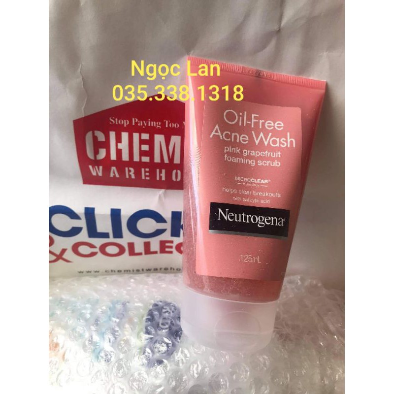 SỮA RỬA MẶT NEUTROGENA da mụn và dầu