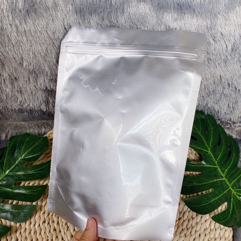 1KG túi Zip bạc đủ size đựng khô, hoa quả sấy, đựng bột