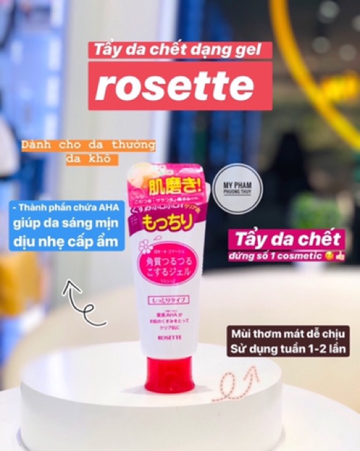 Tẩy tế bào chết Rosette Nhật Bản 120g và 180g | BigBuy360 - bigbuy360.vn