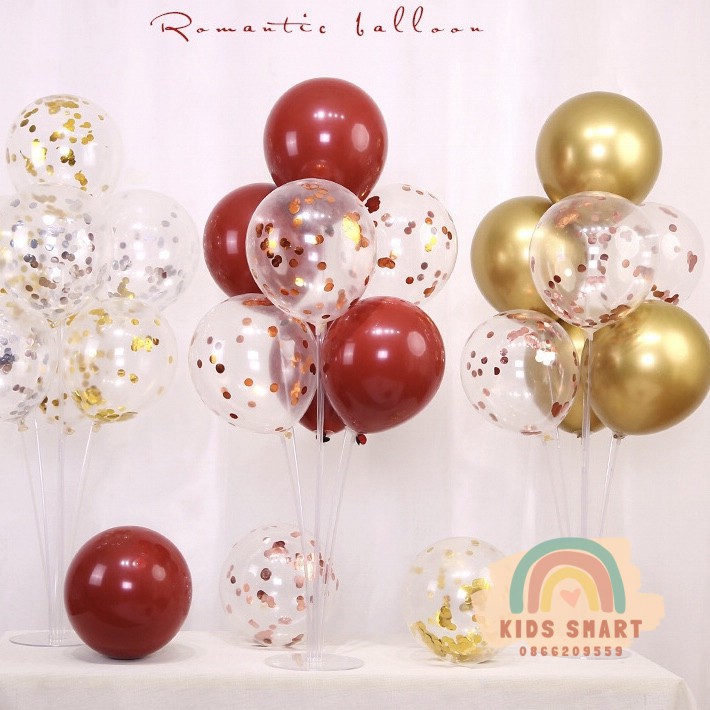 Trụ Giả bóng Bay - Phụ kiện Trang trí sinh nhật - Trang trí thôi nôi cho bé