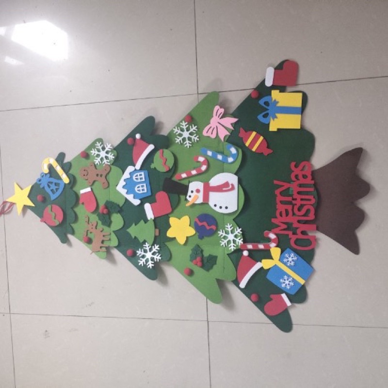 Cây Thông Noel Vải Nỉ Vừa Sạch Vừa Bền Cho Giáng Sinh Ý Nghĩa