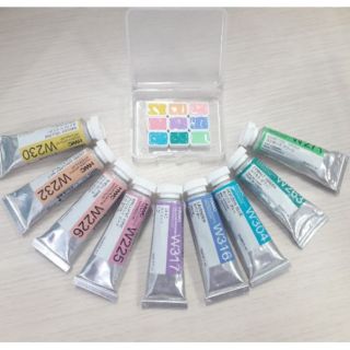 Pocket chiết tông pastel hãng Holbein