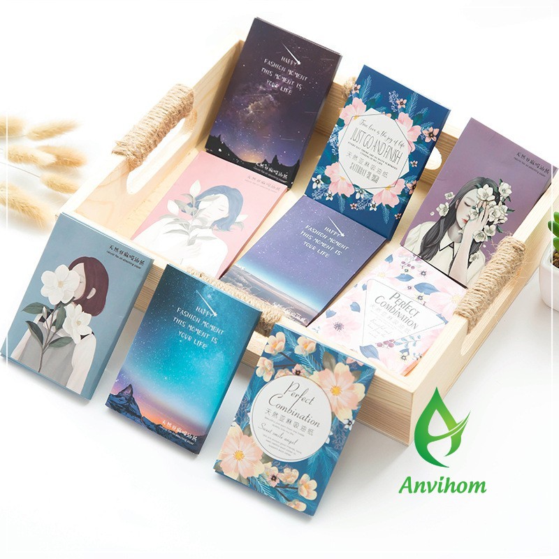 [Mã SRJULY1619 giảm 15K đơn 50K] [Mã SRJULY1215 giảm 20K đơn 50K] (xả lỗ) Giấy Thấm Dầu Gói 50 Tờ ANVIHOM | BigBuy360 - bigbuy360.vn