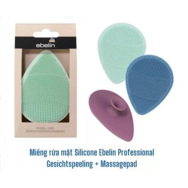 Miếng rửa mặt Silicon Ebelin Đức