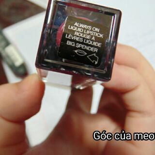 Son kem lì SMASHBOX always on liquid lipstick