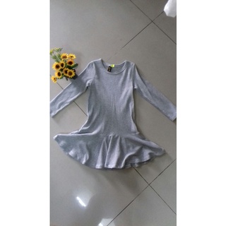 Đầm thun gân đuôi cá