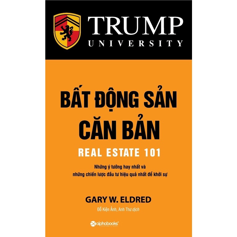 Sách - Bất Động Sản Căn Bản (Tái Bản) - Alpha Books