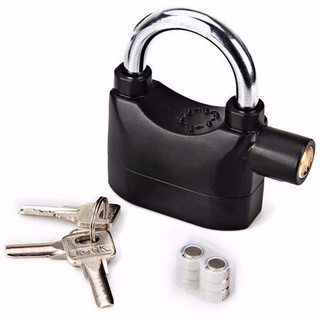 Khóa Chống Trộm Xe Máy -Khóa Cửa Chống Trộm Thông Minh Có Còi Báo Động-Tặng Kèm Pin-Alarm Lock Thế Hệ Mới