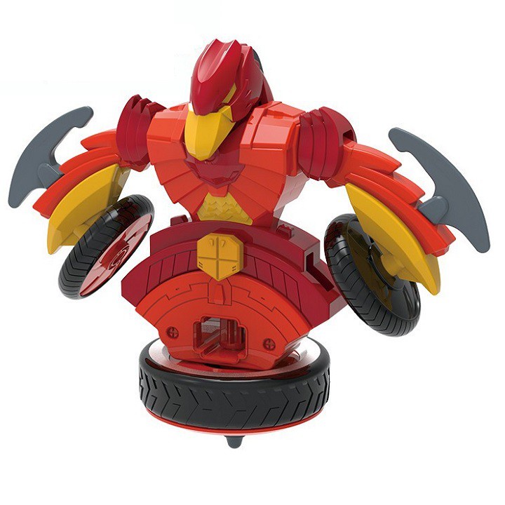 Con quay Võ thần Giáp Sĩ cỡ lớn - Gụ quay võ thần Beyblade - Con quay biến hình - Robot biến hình