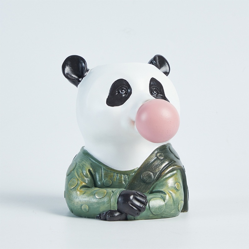 Chậu Hoa Hình Động Vật Hoạt Hình Phong Cách Bắc Âu Sáng Tạo Để Bàn Trang Trí Nội Thất