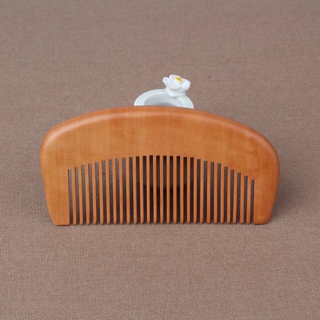 LƯỢC GỖ CHẢI ĐẦU MASSAGE ĐẦU