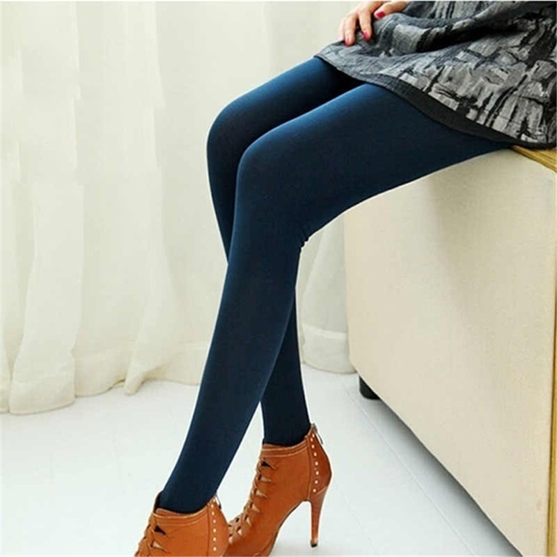 Leggings Autumn Women's Trousers Brushed Trousers Were Thin High Elasticity and Warm Integrated Pants | BigBuy360 - bigbuy360.vn