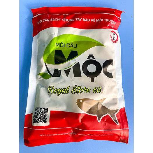 Mồi cám câu cá Mộc Đỏ (200gram)