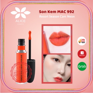 Son kem mac màu 992 resort season cam neon giá rẻ