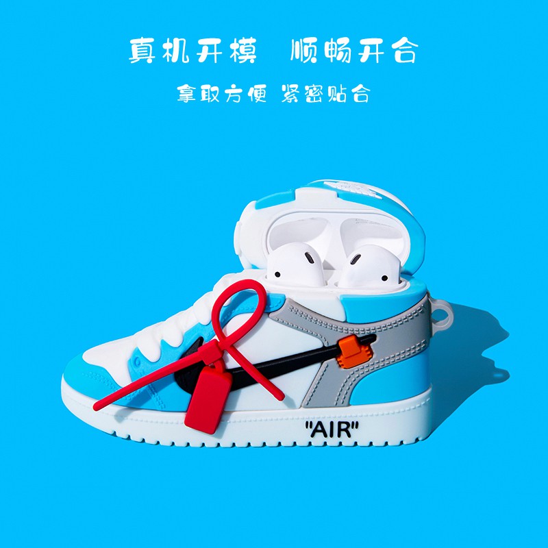 [HOT] Ốp Airpod 1/2/Pro Hình Giày Sneaker - Chất Liệu Silicon Chống Bám Bẩn