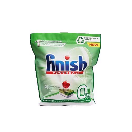 Viên rửa chén Finish all in 1 max hữu cơ 70 viên / 40 viên - Hương bạc hà - Hàng chính hãng