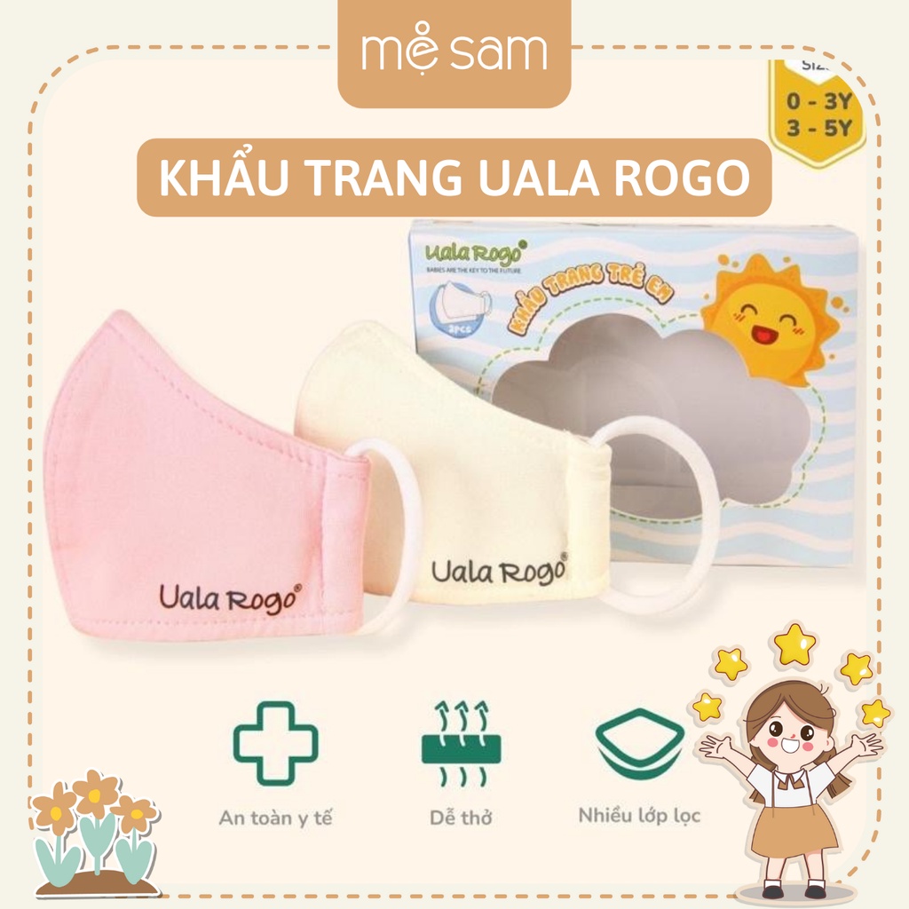 KHẨU TRANG UALAROGO CHO BÉ.
