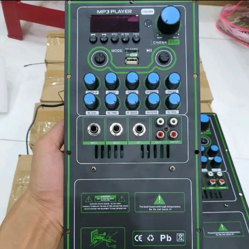 Mạch Loa Kéo HPE-600 Echo Reverb Delay rời , Tích Hợp Chống Hú Phiên Bản 2022