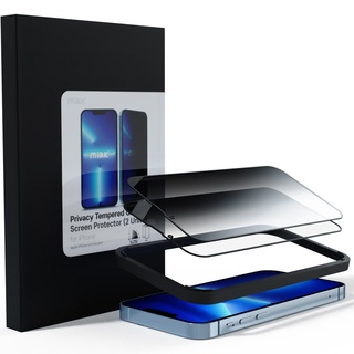 Set 2 kính cường lực bảo vệ màn hình chống nhìn trộm cho iphone 12 pro max kèm phụ kiện