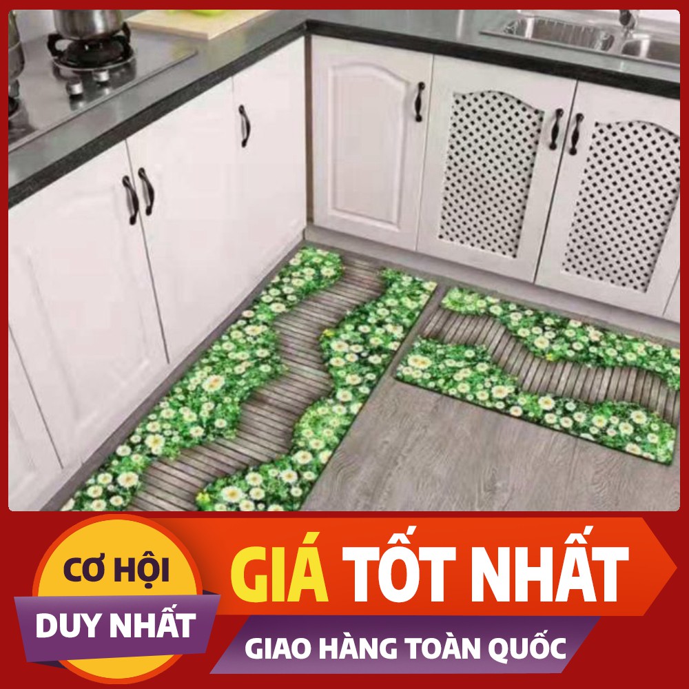 Bộ thảm bếp trang trí các mẫu mới nhất loại đẹp