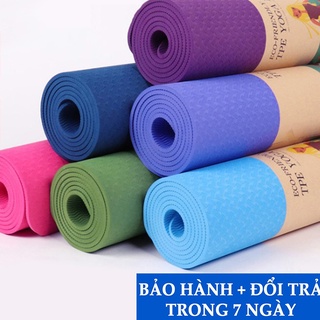 Thảm tập yoga - thảm tập gym - 1 lớp 4mm giá rẻ