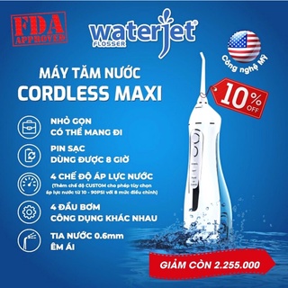 Máy tăm nước WaterJet Cordless Maxi [Hàng chính hãng]