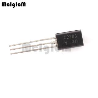Bộ 1000 cái linh kiện bán dẫn triode C2383-Y 2SC2383 C2383 TO-92L trong dòng TO-92L 1A 160V NPN