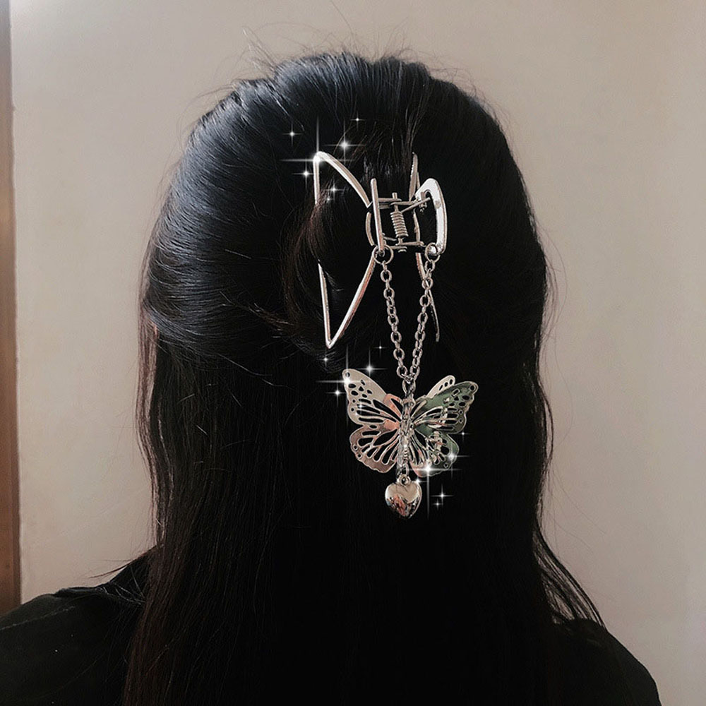 (Hàng Mới Về) Kẹp Tóc Hình Trái Tim Phong Cách Vintage Thời Trang Hàn Quốc Cho Nữ