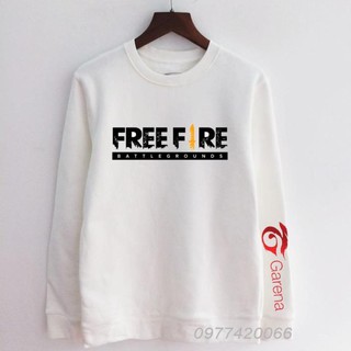 Áo Free fire sweater, áo phông freefire phản quang
