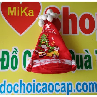 5 Chiếc mũ Noel trẻ em chất nỉ - cỡ bé