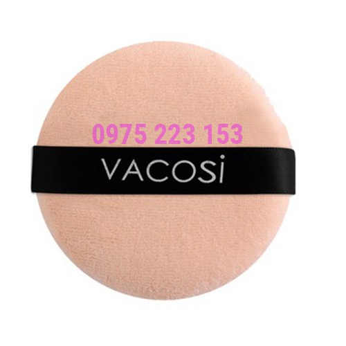 Bông phấn khô tròn lớn Vacosi Large Round Puff BP09