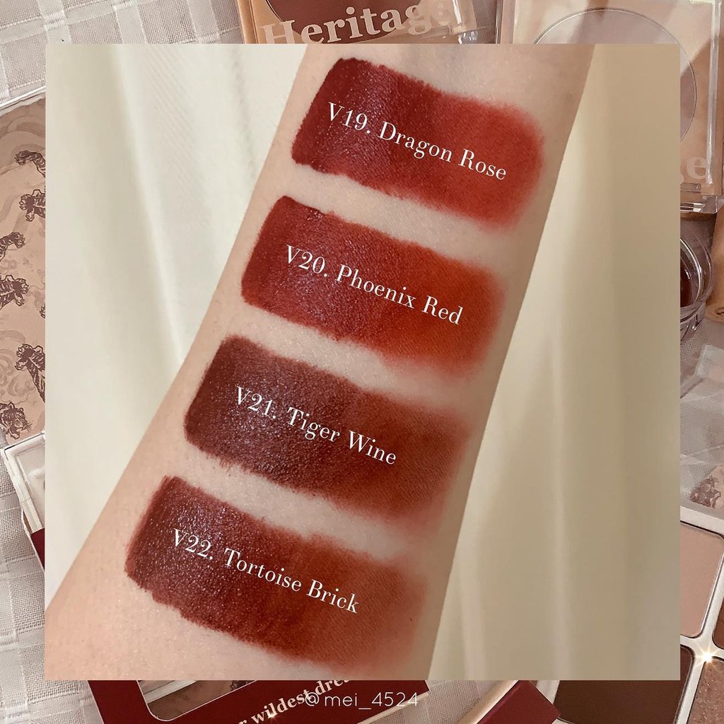 Son Kem Lì Merzy The Heritage Velvet Tint - Vamima Cosmetic