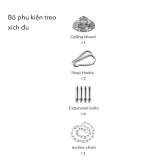 Móc sắt treo xích đu