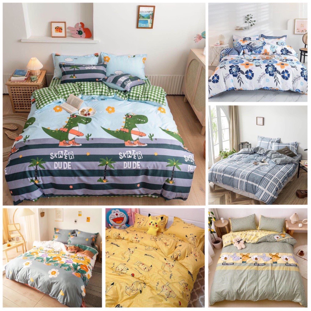 THANH LÝ Bộ Chăn Ga Gối Cotton Poly Nhập Khẩu Hàn Quốc | BigBuy360 - bigbuy360.vn