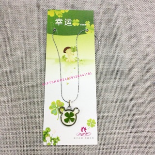 DÂY CHUYỀN CỎ 4 Lá MAY MẮN