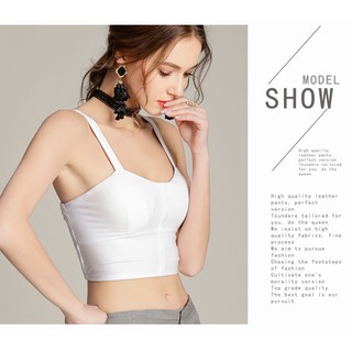 ÁO CROP TOP HAI DÂY DỄ THƯƠNG