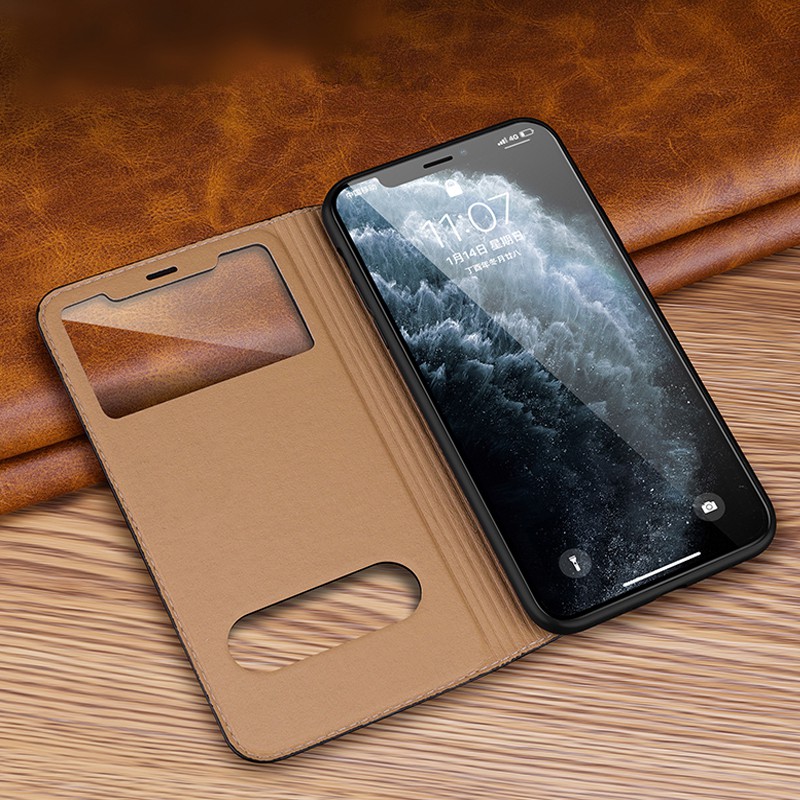Bao Da Điện Thoại Nắp Lật Từ Tính Dạng Ví Cho iphone 15 14 13 11 pro max x xr xs 7 8 plus 12