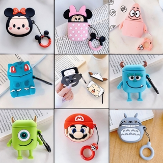 Ốp Đựng Hộp Sạc Bảo Vệ Tai Nghe Airpods 1 / 2 Hình Ngộ Nghĩnh