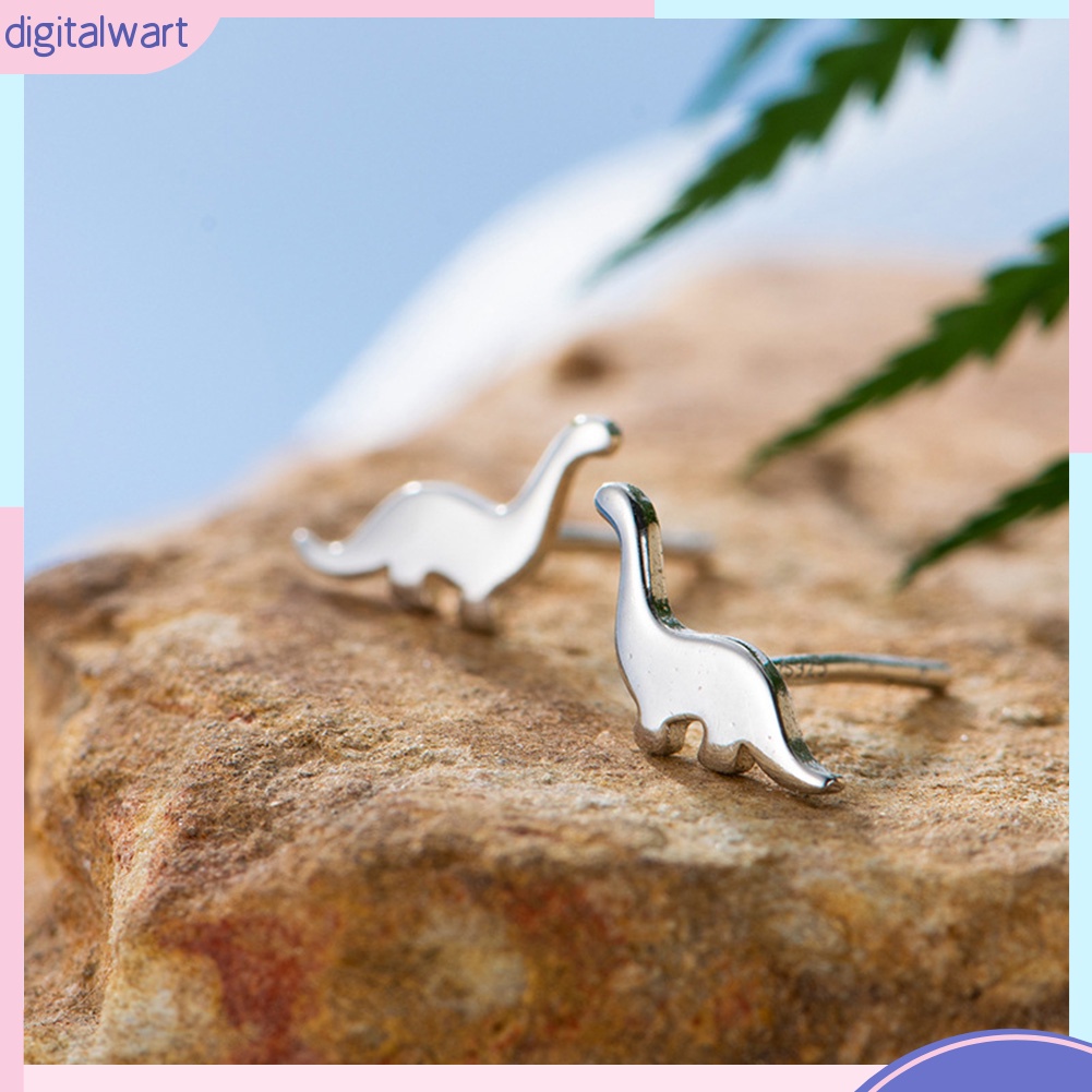 Đôi Bông Tai Hình Khủng Long Mini Dễ Thương Cho Nữ