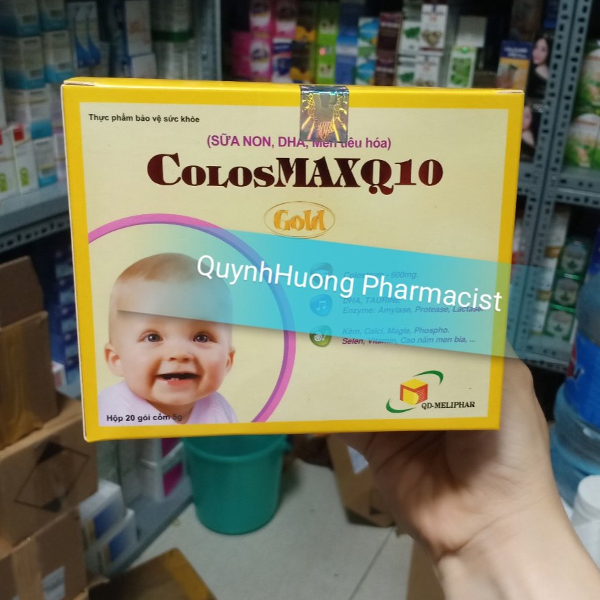 Sữa non COLOSMAX Q10 GOLD mới cho bé phát triển vượt trội