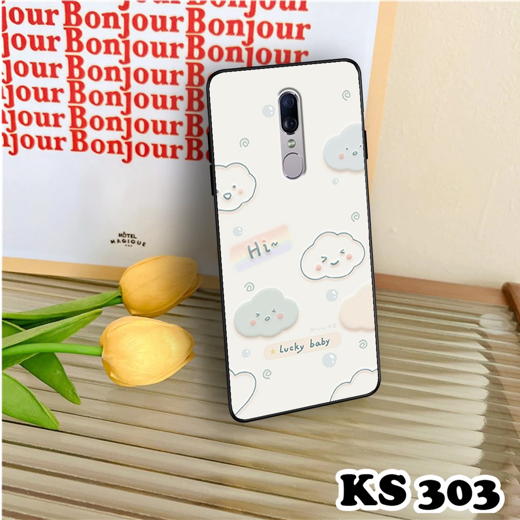 Ốp lưng Oppo F11 - Oppo F11 Pro - Ốp in hình Gấu&amp;Thỏ siêu xinh - Lưng nhám viền TPU