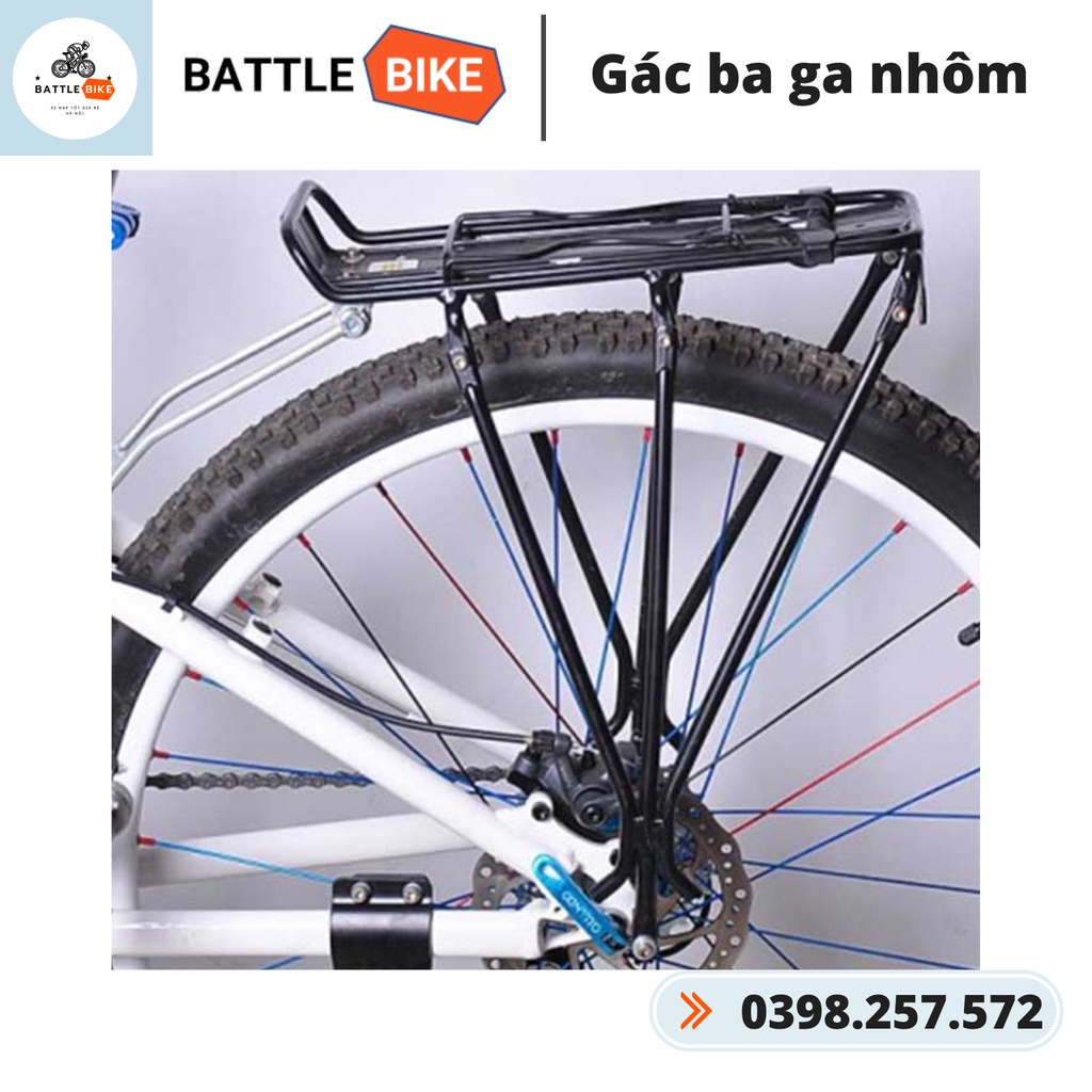 GÁC BA GA XE ĐẠP HỢP KIM NHÔM CAO CẤP