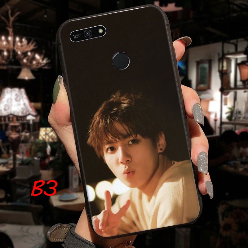 Ốp điện thoại mềm silicon in hình BTS Jung Kook cho Huawei Y6 Y7 Y9 Prime Y6 2018 Y7 2019 Y6 Prime Y7 Prime 2019