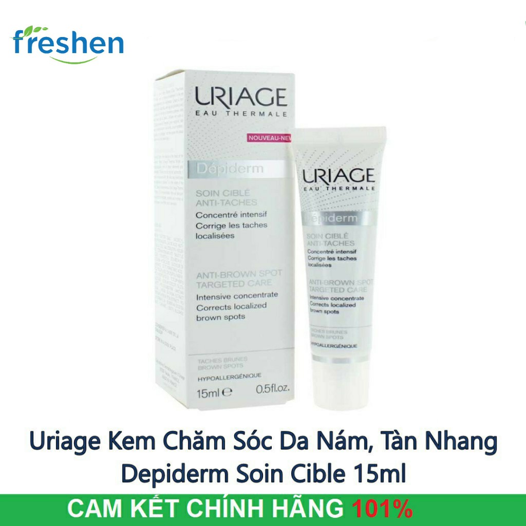 ✅ (CHÍNH HÃNG) Uriage Kem Chăm Sóc Da Nám, Tàn Nhang Depiderm Soin Cible 15ml