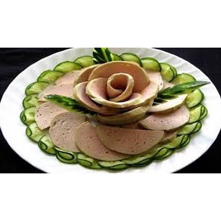 Chả lụa nấm hương